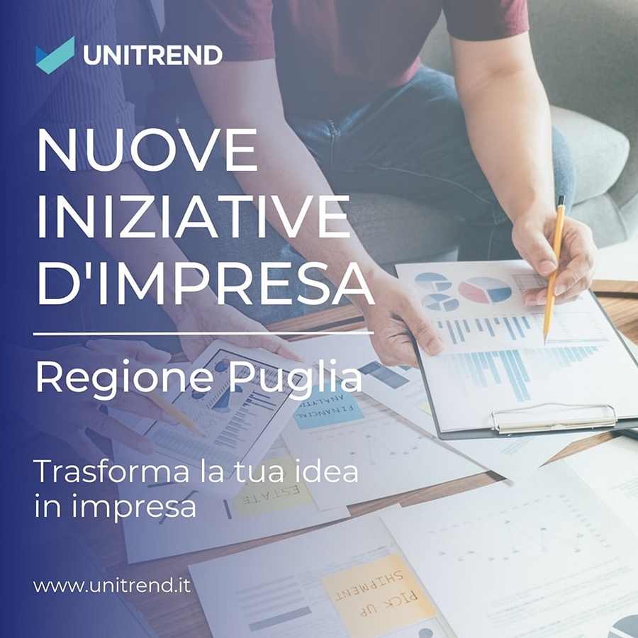 NUOVE INIZIATIVE D'IMPRESA - REGIONE PUGLIA